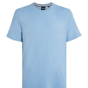 BOSS Men's Light Blue T-Shirt